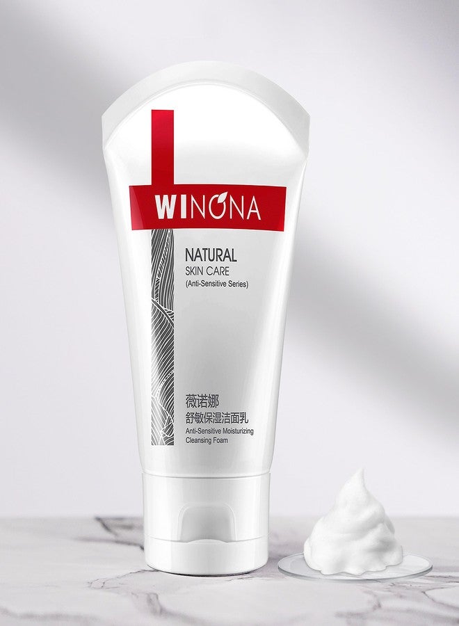 WINONA Moisturizing Cleansing Foam, Face Foam Cleanser,Deep Cleansing, Hydrating and Moisturizing for Sensitive Skin (Type B) - Image 1